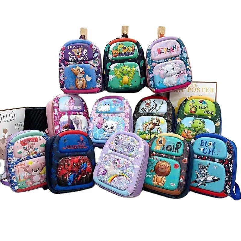 

2.5 Dollar Model SLB003 Ages 2-6Years School Bag Toddler Lightweight Backpack Cute School Bags For Kids Children