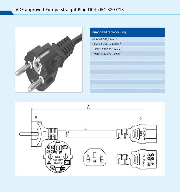 Extension Block Heater, 250V, Rubber - detail 4