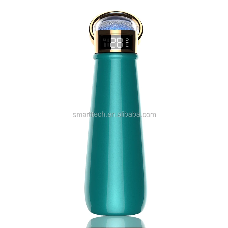 

Health Vacuum Portable Smart Cup 304 Stainless Steel Smart Thermos bottle with Temperature Display can keep water hot or cold 24