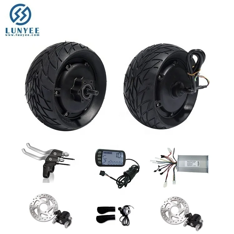 

Electric Bicycle 8'' Fat Tire 200*90 mm 48V 1000W 60km/h BLDC Electric Bicycle Hub Motor Conversion Kit Electric Scooter Motor