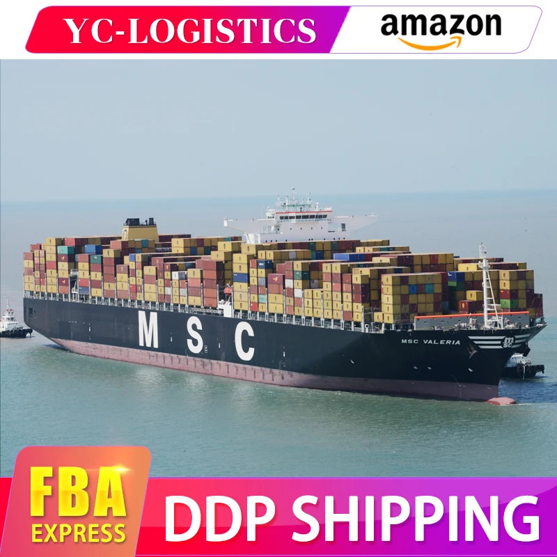international freight forwarder sea shipping freight DDP amazon ups special line door to door service to fba usa