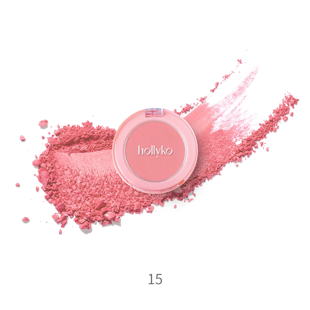 

Hot Sale Blush Single Private Label Blush Natural Matte Custom blush palette Bright up Cheek Glossy Waterproof Makeup, Multi-colored