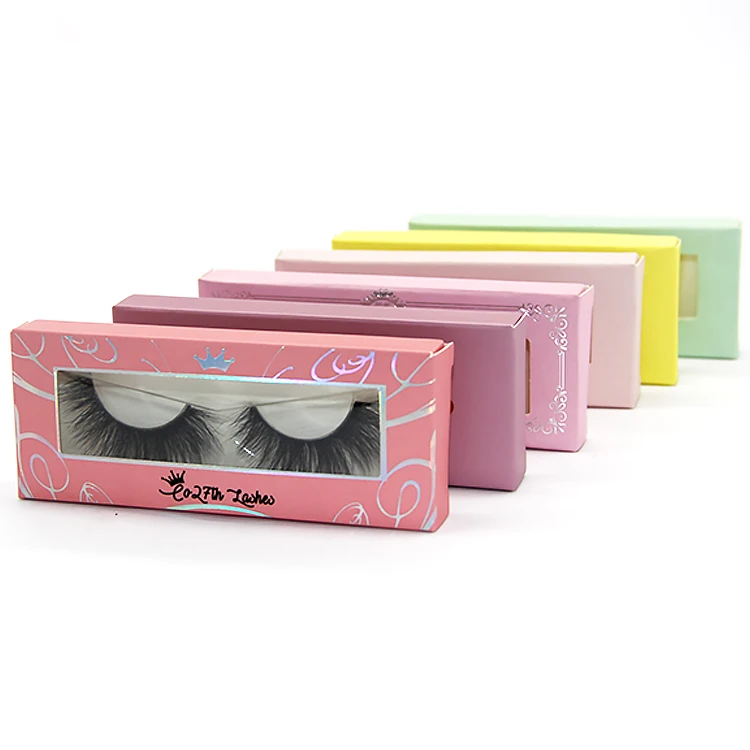 

Wholesale Long 25Mm 3D Faux Mink 3D Silk Lashes Custom Eyelashes Packaging Box Mink Lash Vendor Eyelashes Private Label, Black color