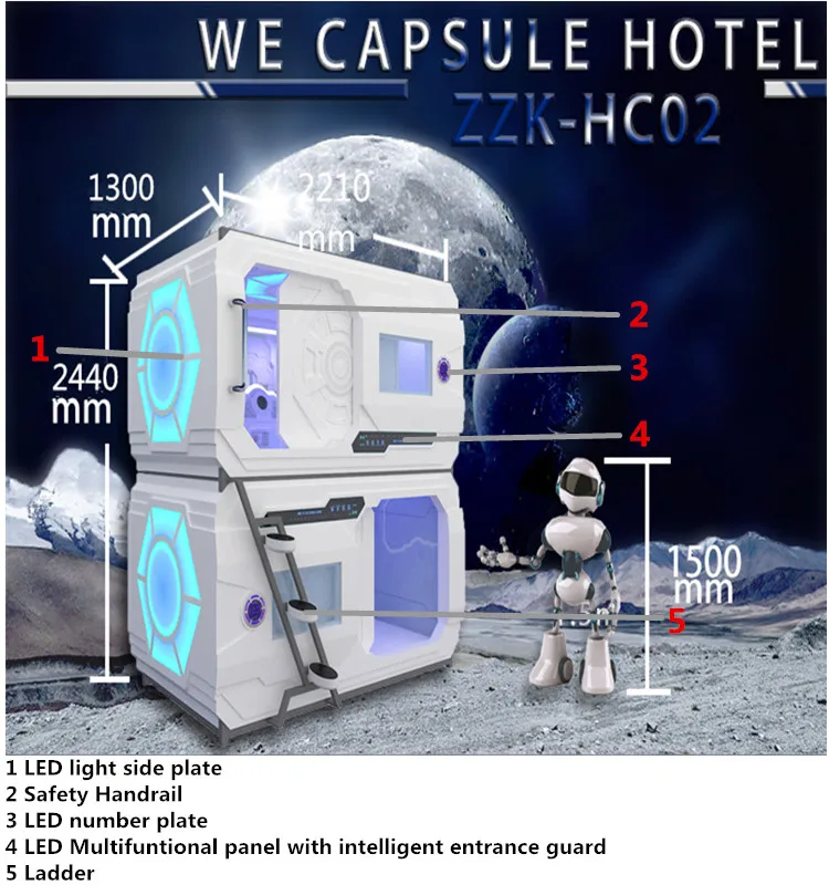 Fashion Pod Bed Single Space Capsule Bed Sleeping Pods Buy Capsule