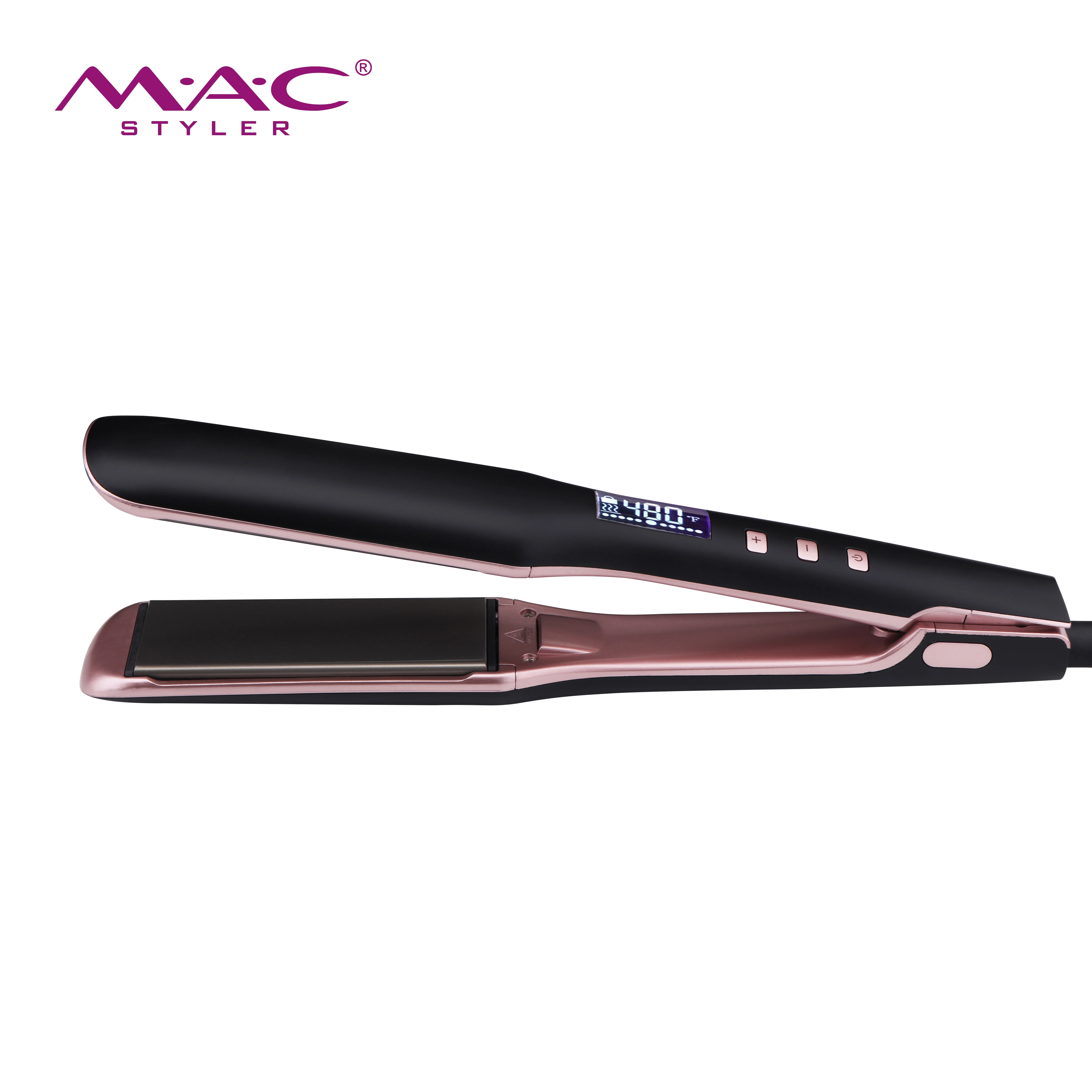 

Wholesale Professional Titanium Tourmaline Ceramic Flat Iron 480F Hair Straightener tool for Salon