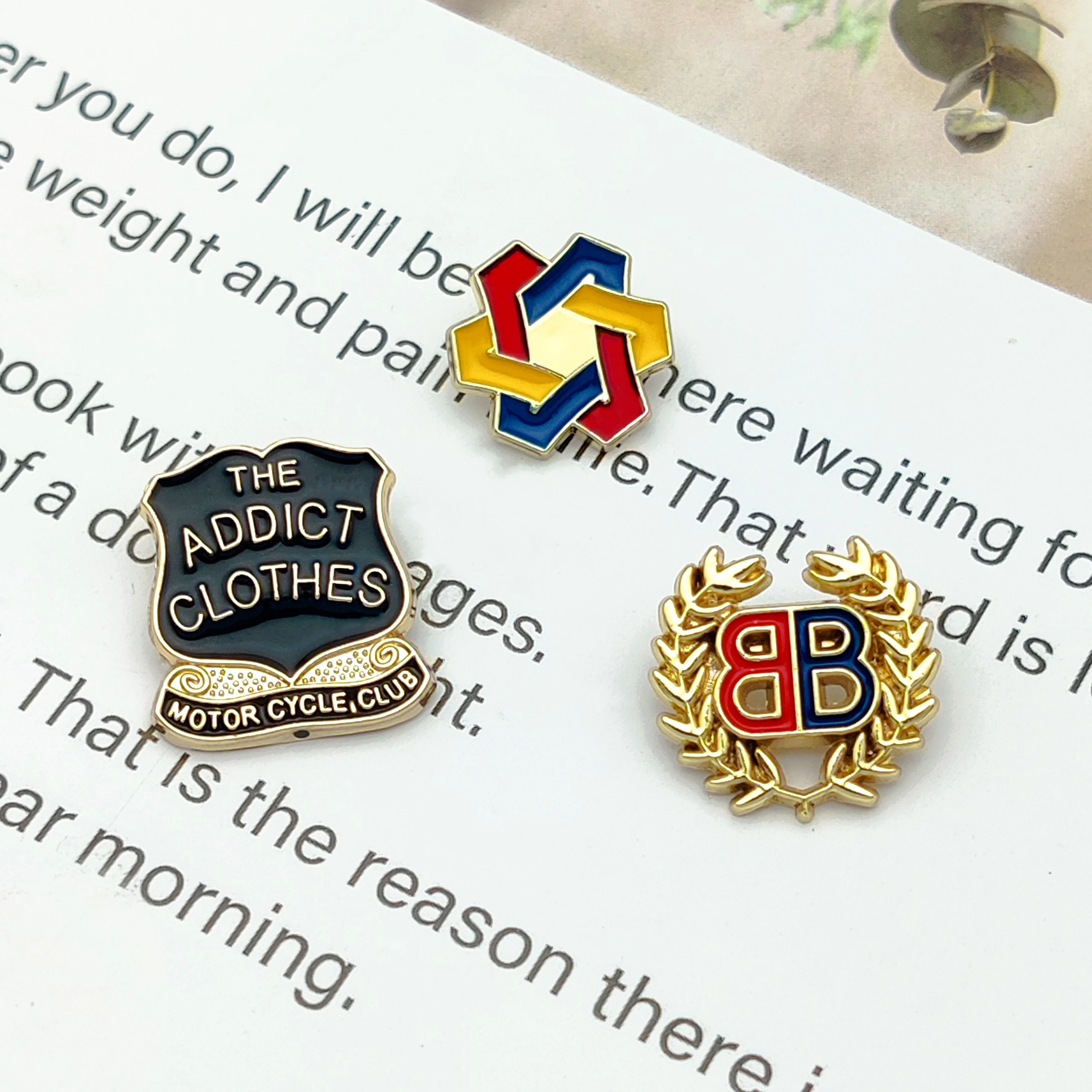 

Factory wholesale Lapel Pin Badge Manufacturer Design Custom Made Soft Hard Enamel Pin for clothing