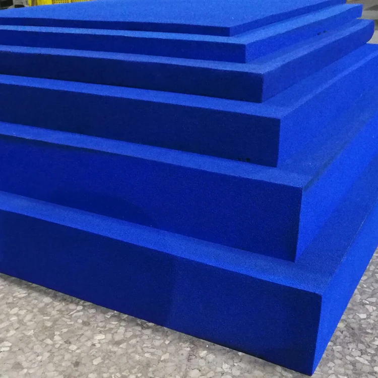 Flat soft foam absorber