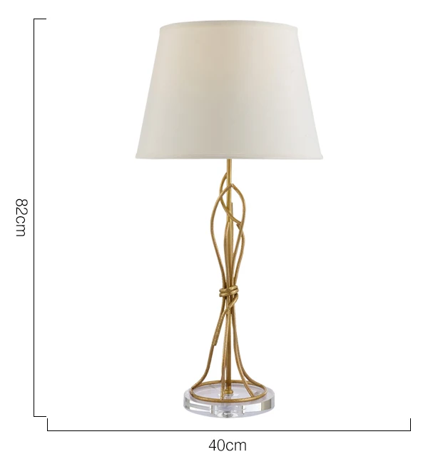 brass modern  LED table lamp