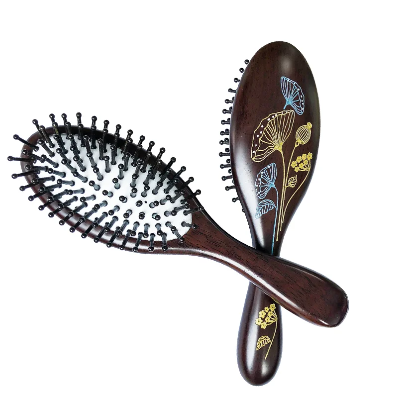 

Professional Manufacturer Custom Natural Wooden Massage Anti Static Hair Brush