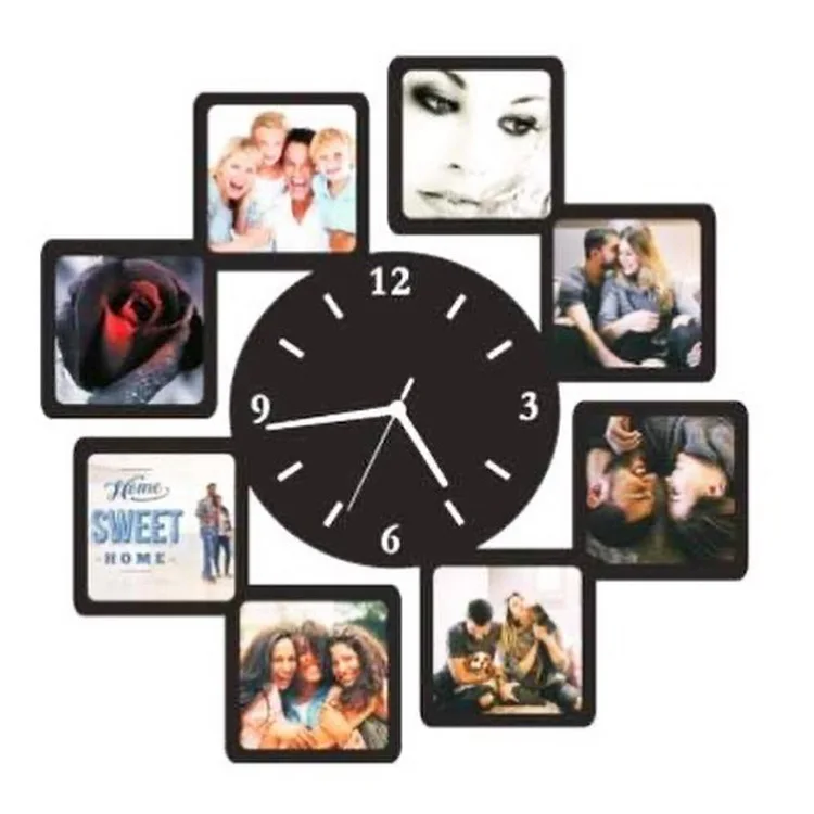 

blank wood wall clock for dye sublimation