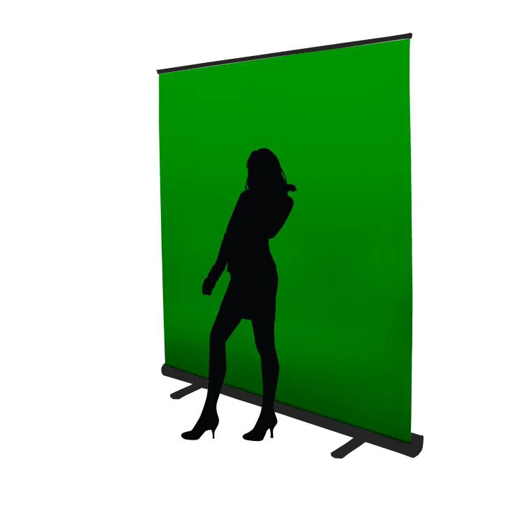 

Amazon aluminum roll up stnad green screen kit for live show