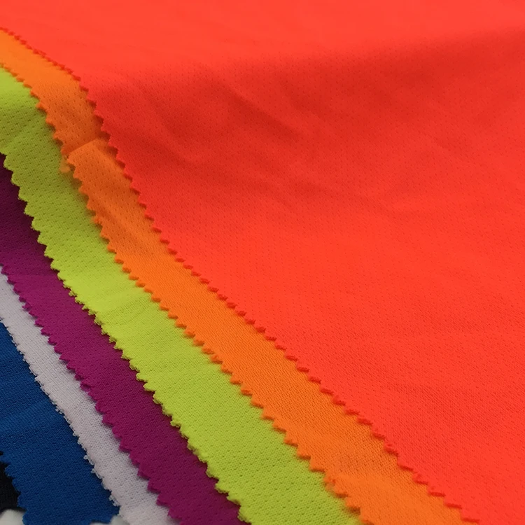 
High Quality 100% Polyester Multi-Color Polo Shirt Knit Pique Fabric 
