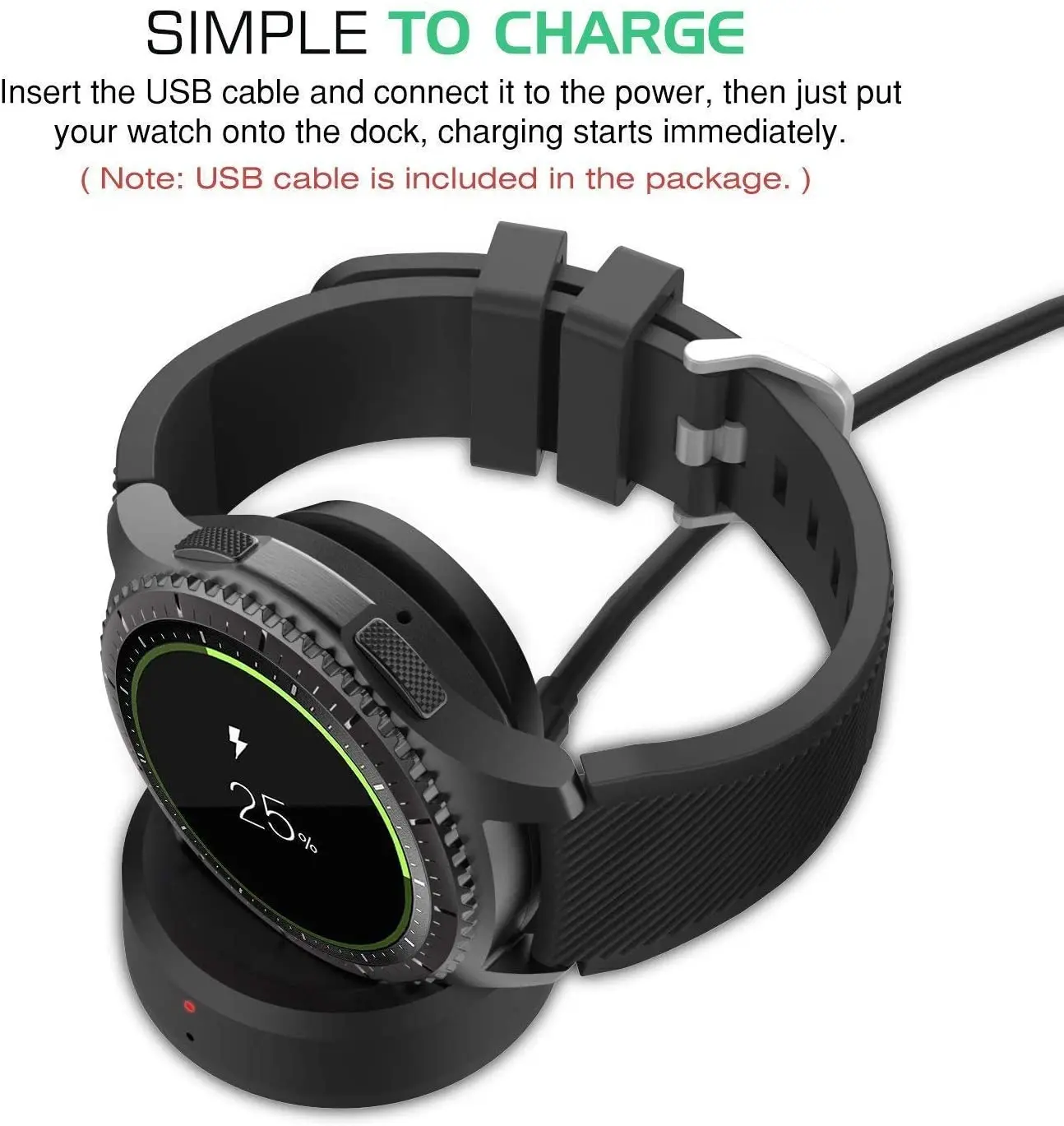 For Galaxy Watch Charger 42mm 46mm Replacement Charging Dock Cradle For Samsung Galaxy Smart Watch Sm R800 Sm R810 Sm R815 Buy For Galaxy Watch Charger 42mm 46mm Replacement Charging Dock Cradle For Samsung Galaxy Smart