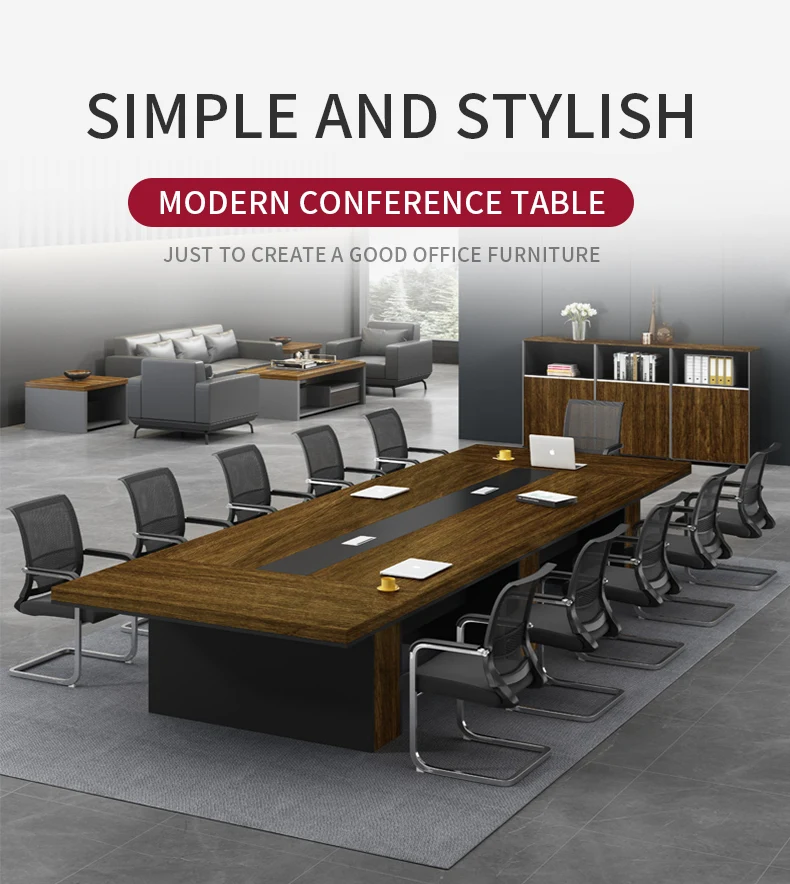 Board luxury modern design modular large conference table