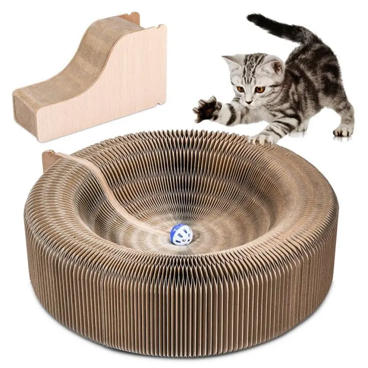 

Cat Toys Multifunction Durable Sustainable Cat Scratcher For Cats Cardboard