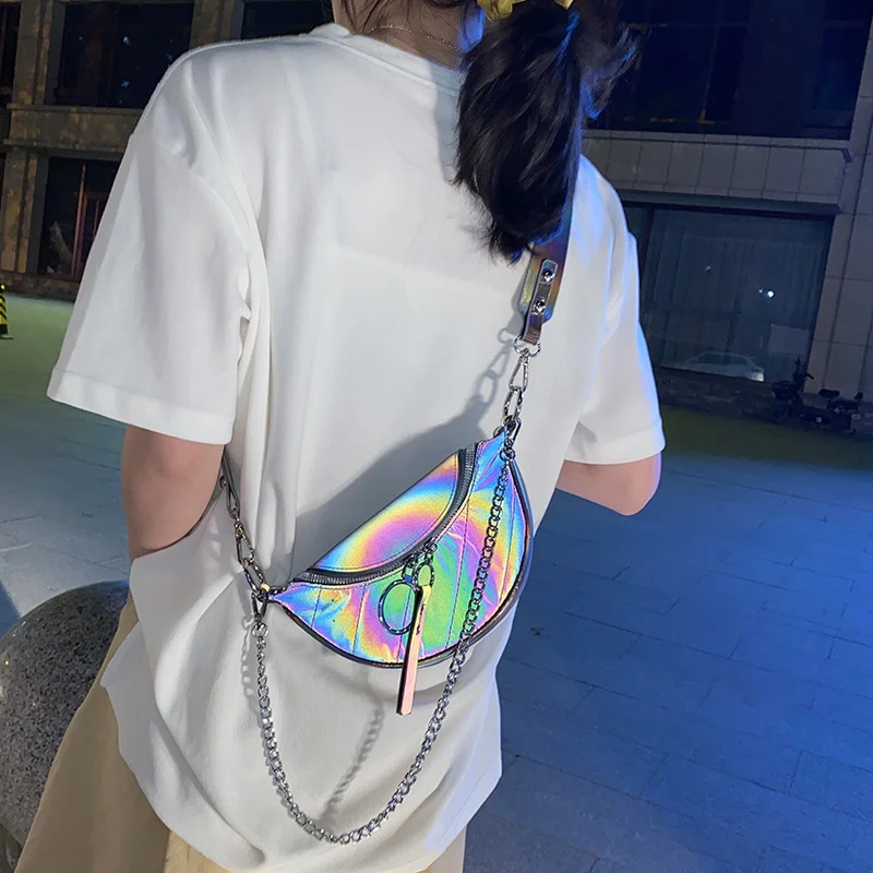 

New arrival fashion gradient colors girls bag woman handbags ladies crossbody shoulder sling bags women 2021, 4colors