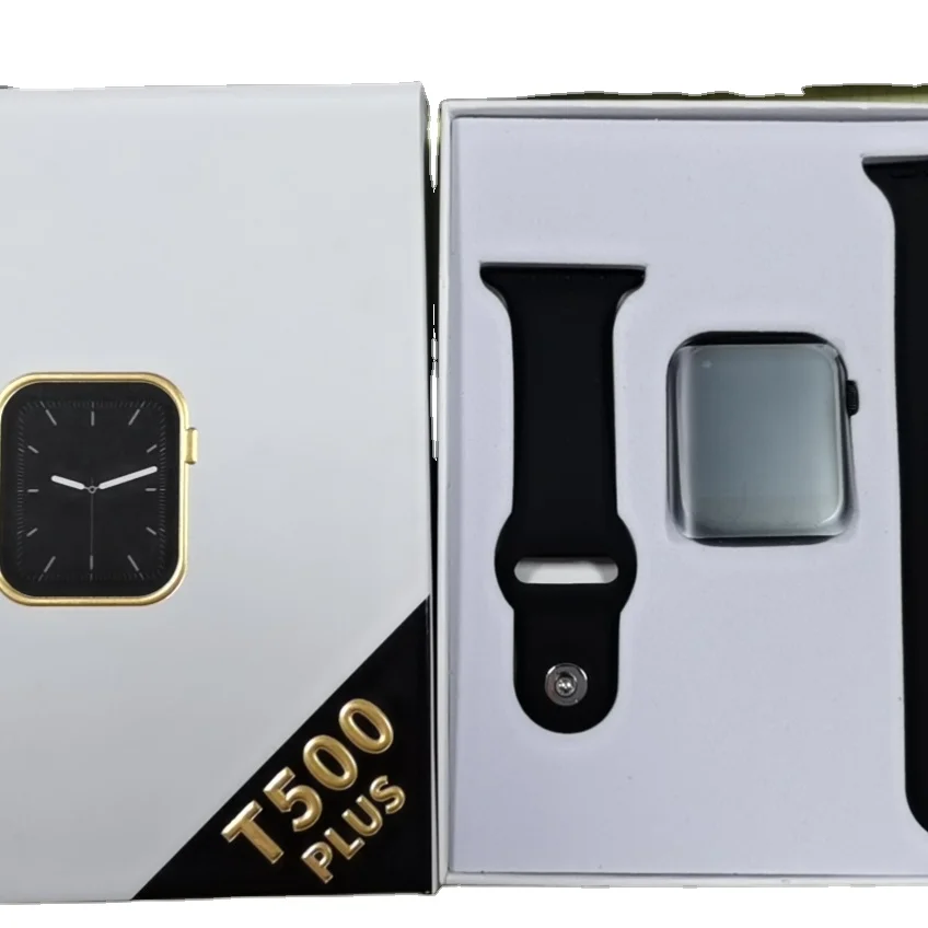 

T500 Plus Seri 6 Smartwatch 1.75 Inch Screen T500 Plus 2021 Smart Watch Heart Rate Monitor, 3 colors
