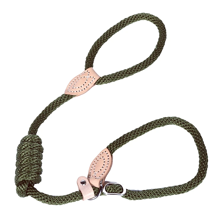 

Wholesale Quality Mountain Climbing Extremely Durable Military Pet Leash Dogs Slip Rope Leashes, Chocolate,beige,black,army green