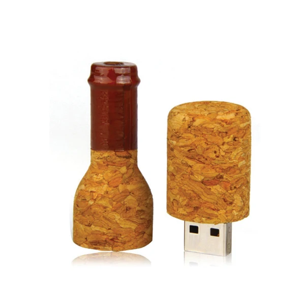 

Customized Wood Red Wine Bottle Shape USB 2.0 Memory Stick Flash Disk