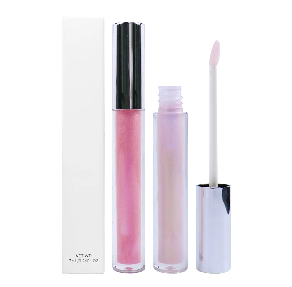 

wholesale lip gloss custom logo private label lip gloss bulk shimmer lip gloss, 6 color