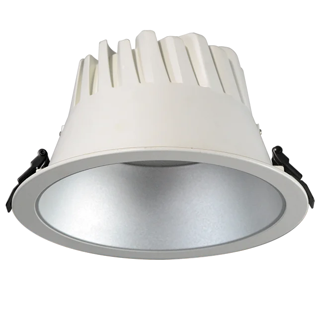 UGR<19 SMD LED DOWNLIGHT 60w 50W 40W 30W 25W 20W 15W 10W triac 1-10V dali dimmable led downlights black silver chrome shade