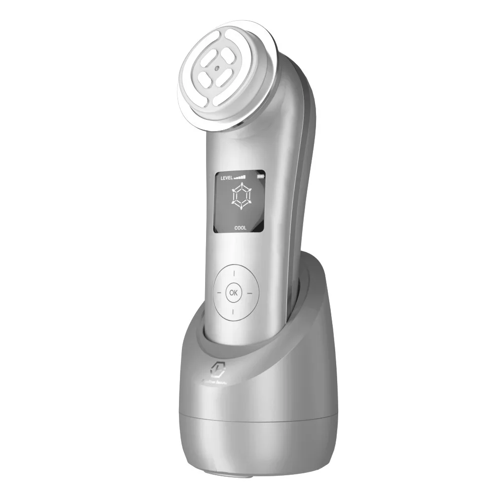 

Hot selling rf skin tightening skin rejuvenation device anti wrinkle machine, White or custom