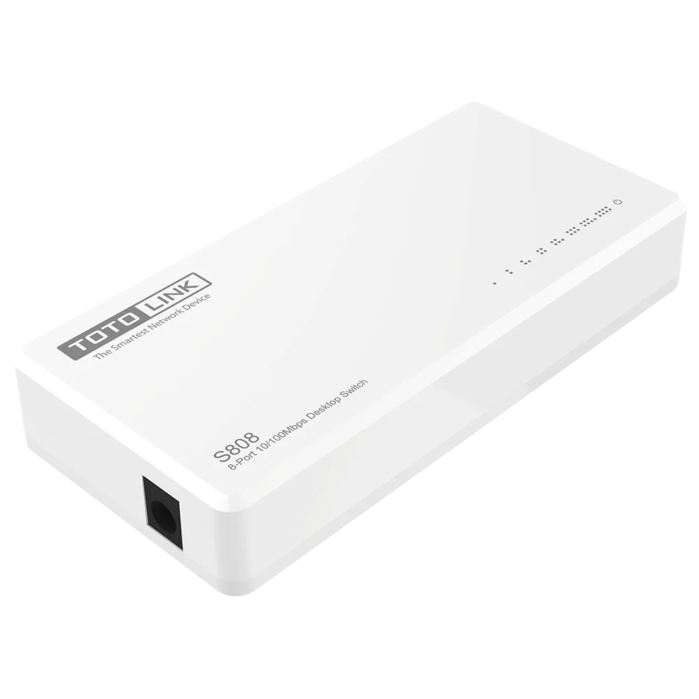 

High Performance Full-Duplex TOTOLINK S808 Stackable POE Smart Switch