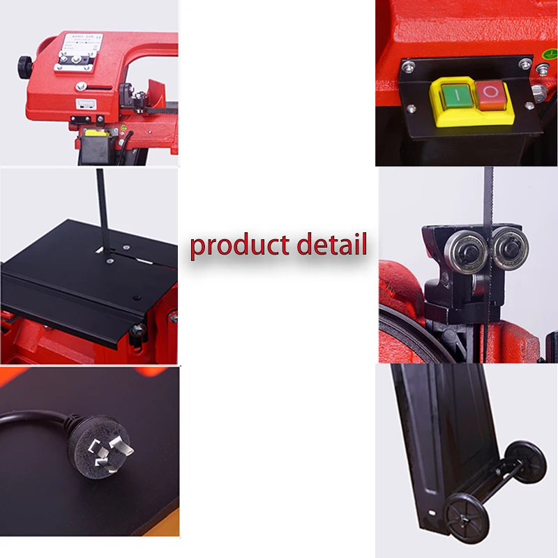 G5012w Metal Cutting Band Saw Table Saw Metal Wood Cutting Saw Machine