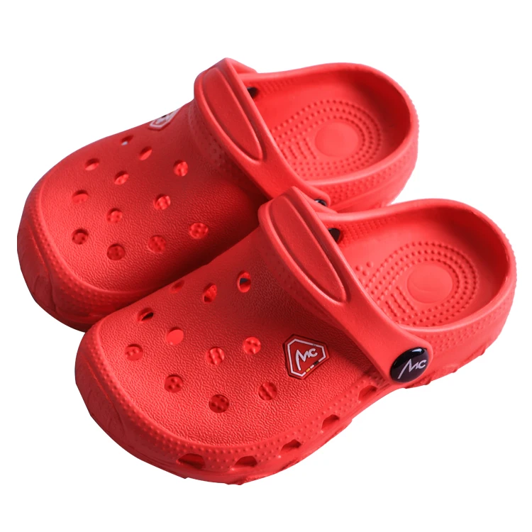 
Wholesale Hot Seller Custom Logo Unisex Soft EVA Kids Clogs Breathable Children Clogs Shoes in Summer 