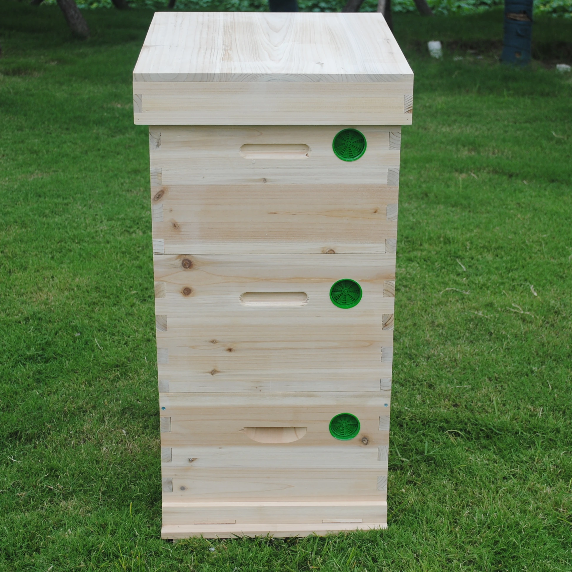 
2019 Pine wood box beehive langstroth bee hive 2/3 layers 