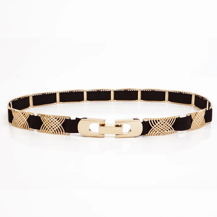 
width 1.5cm fashion decorative waist metal belts 
