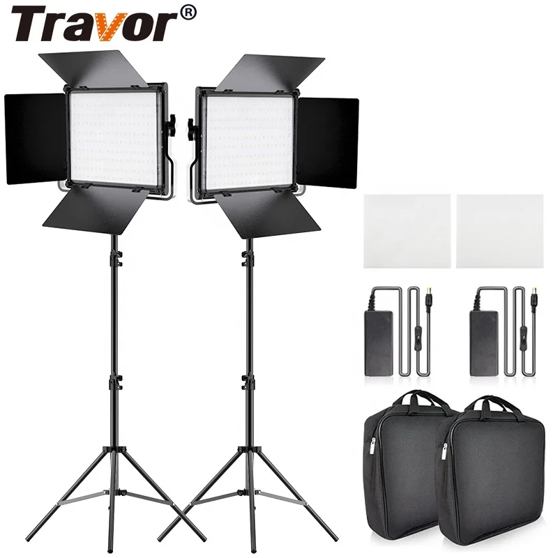 

Travor L4500 variable dual color lamp shooting light professional led photo studio accessories audio video photographic lighting