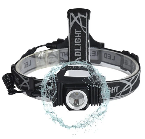 LED Headlamp Hunting Waterproof Headlight Micro Rechargeable Frontal Head Lamp Torch Light