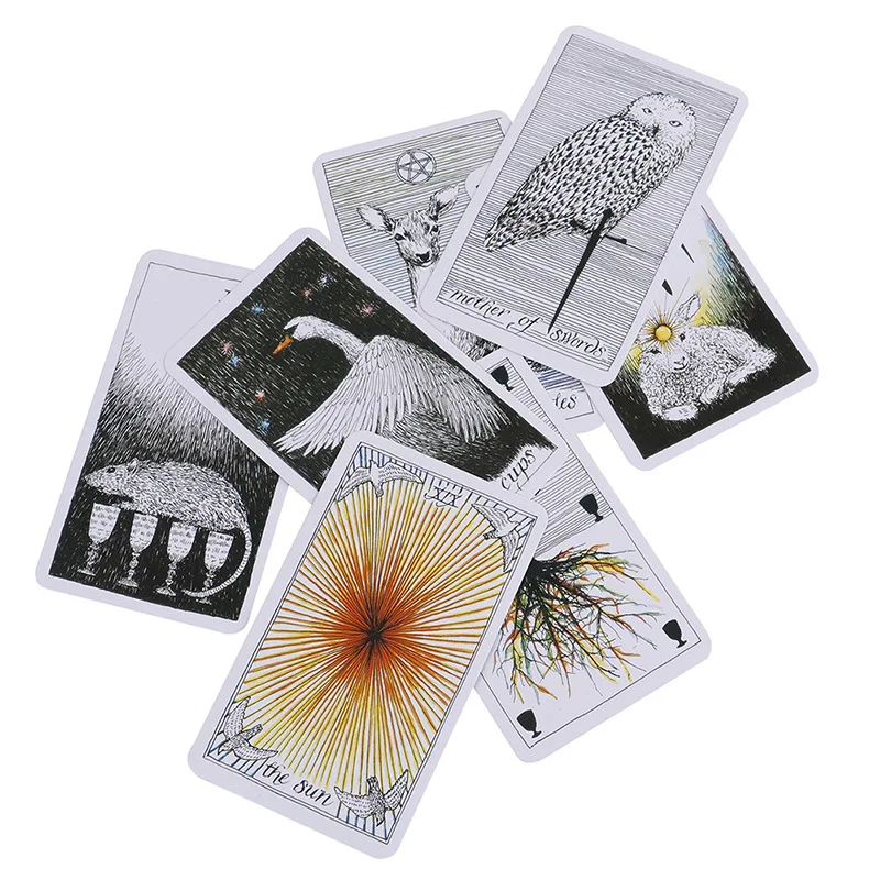 

wholesale high quality 22 styles funny game magic printed paper tarot card deck