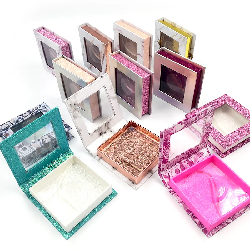 

wholesale false eyelash 3d korean silk eyelash with custom box