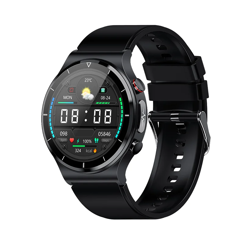 

2022 Drop Shipping E88 Temperature ECG Smart Watch Blood Oxygen Monitoring GPS Tracker Sport Bracelet Smartwatches, Colors