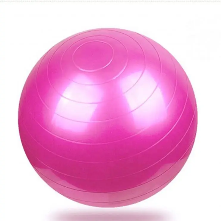 

Healthy Many Sizes For Exercise GYM Eco Friendly PVC Yoga Ball From China, Blue/pink/purple/silver