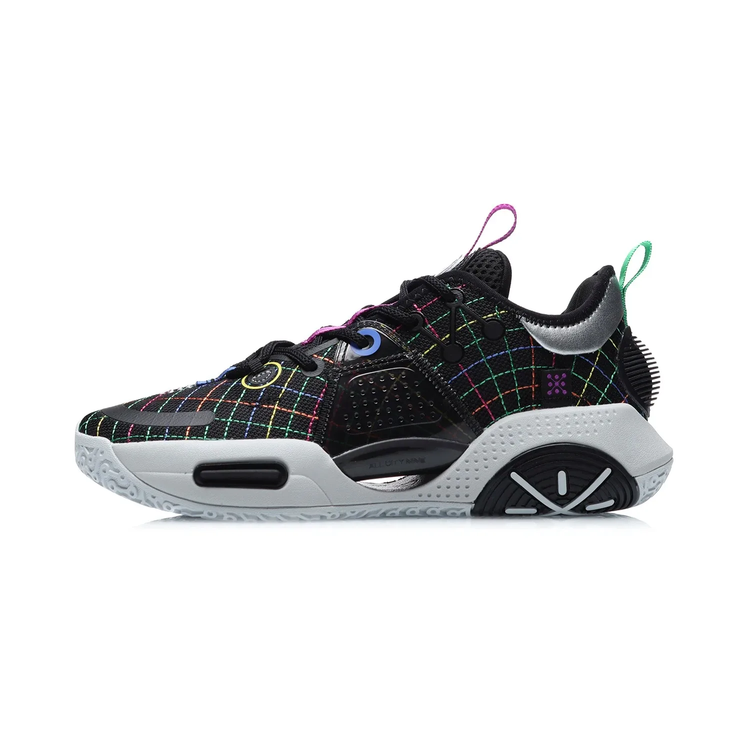 

Lining 2021 NEW Jogging Men White Sneakers For Boys Lining Basketball Shoes