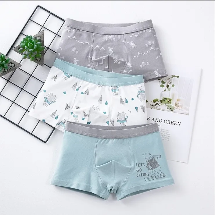 

Spring, summer, autumn and winter boys underwear, children's cotton briefs, kids underwear for boys