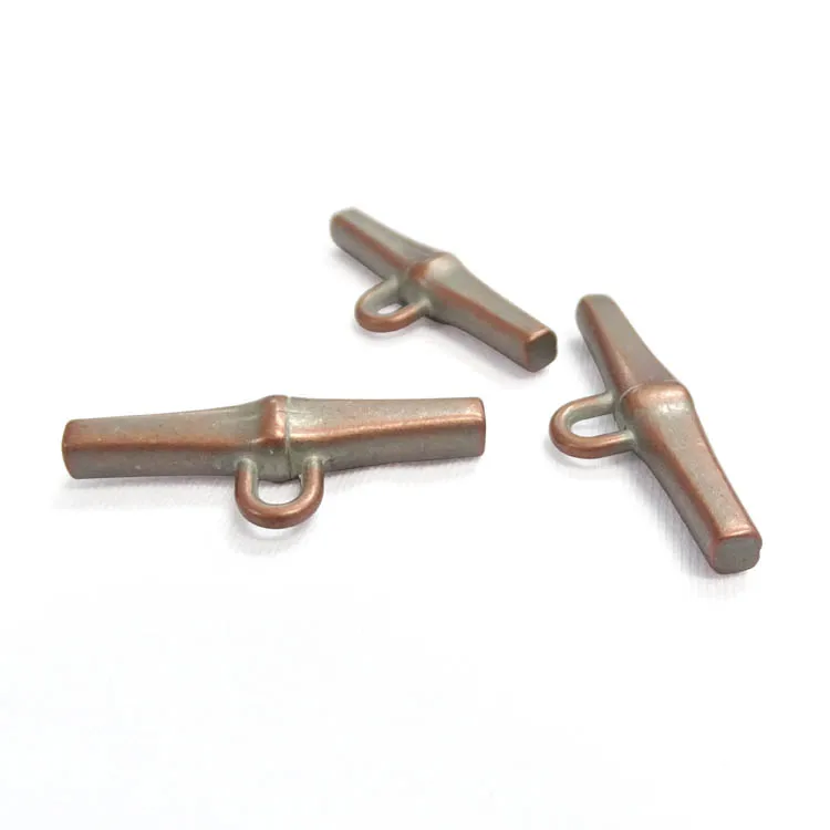 

New fashion designer toggle custom buttons shank coat loop sewing button