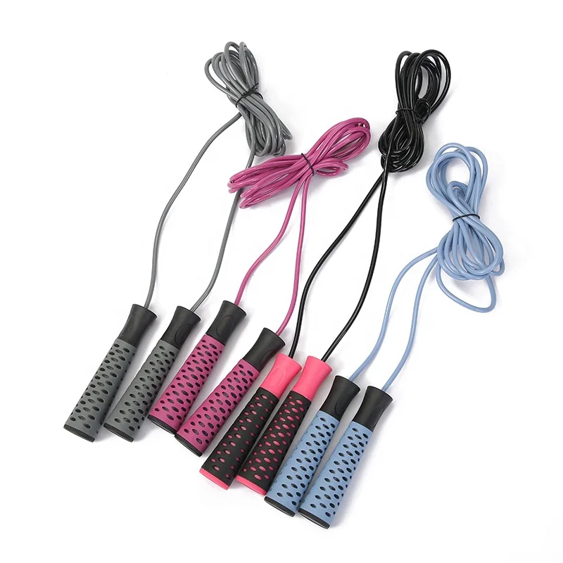 

Cheap Speed Bearing Jump Rope Training PVC Speed Rope For Extreme Jumping, Four colors