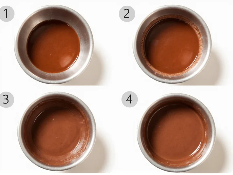 Chocolate milk preparation process steps
