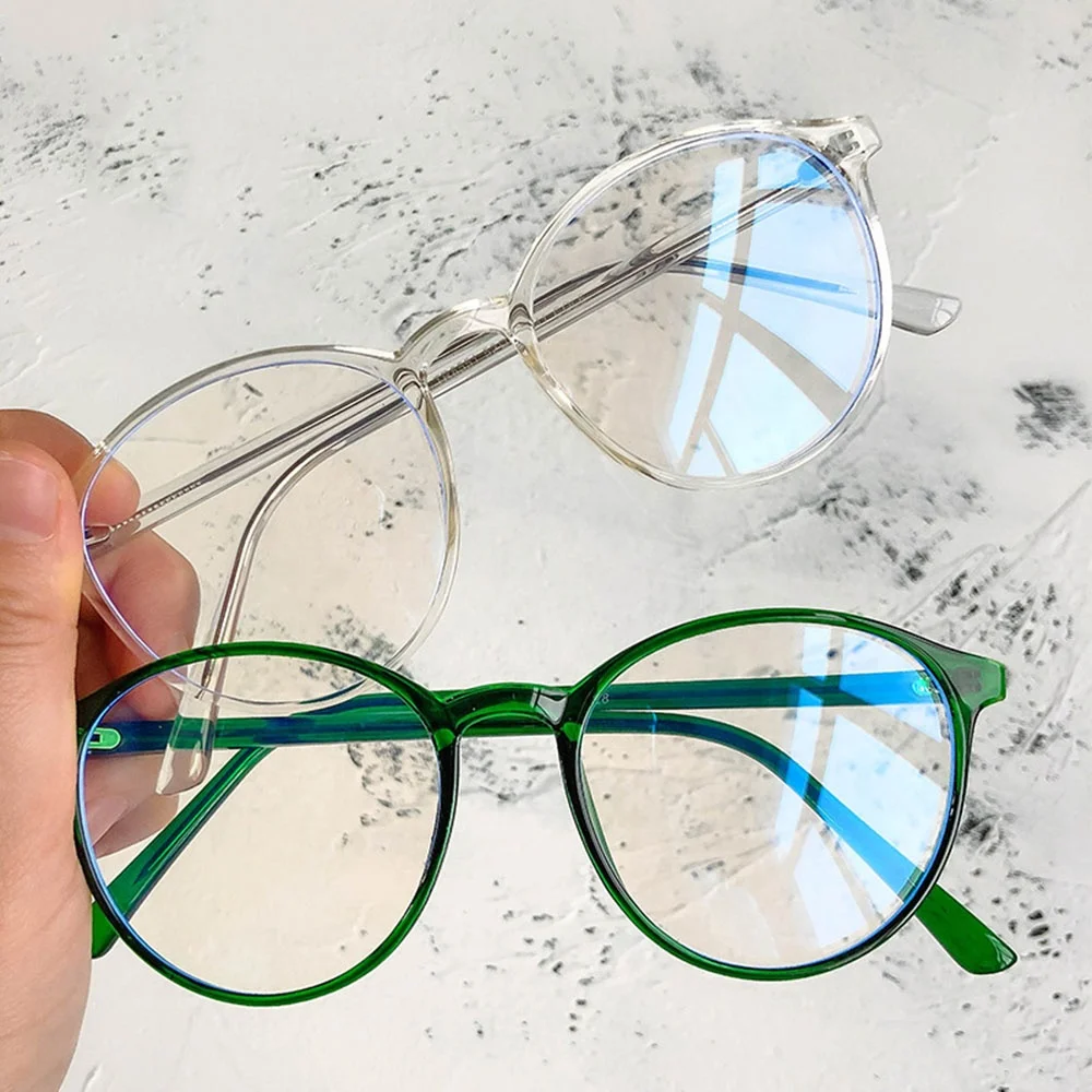 

TR90 Fashion Round Frame Anti Blue Light Glasses Teen Anti Blue Light Glasses Optical TR90