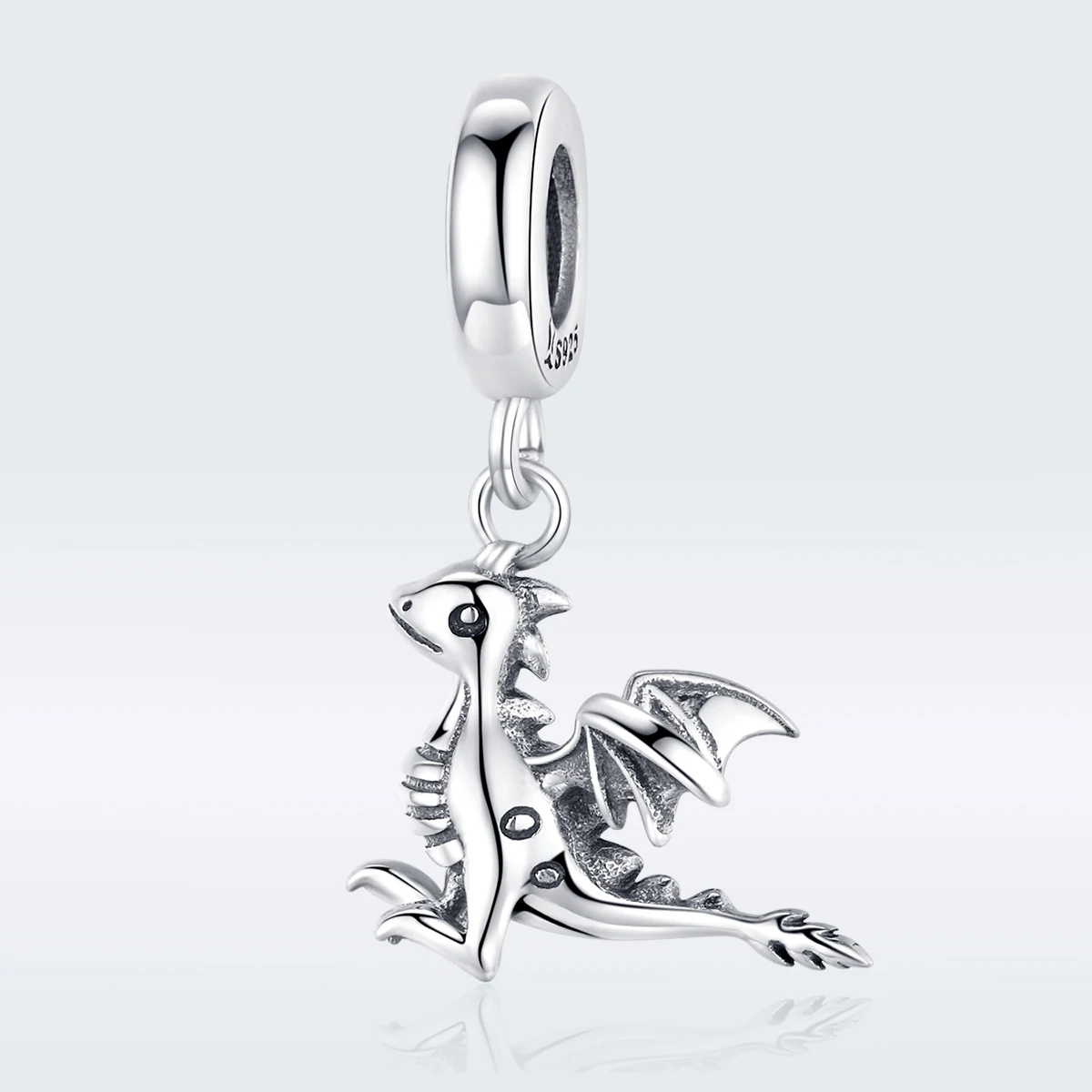 

Wholesale 3d Dinosaur Pendant 925 Sterling Silver Dragon Charms For Jewelry Making Bracelet