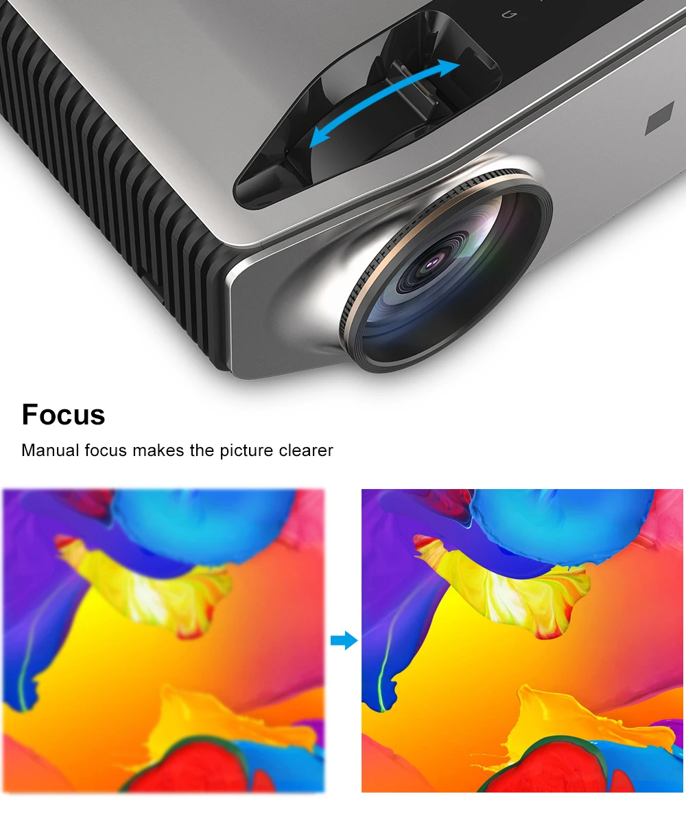 Yg620 Full Hd Led Projector 4k 6500 Lumens 1080p Home Theater Lcd Projectors Buy Yg620 Full Hd