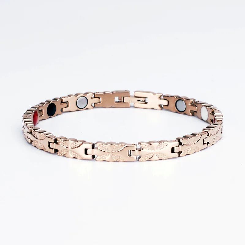 

Trend Men Stainless Steel Magnetic Therapy Energy Protection Bracelet Jewelry