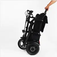 

portable lightweight folding three four wheels disabled electric mobility scooter for Adult