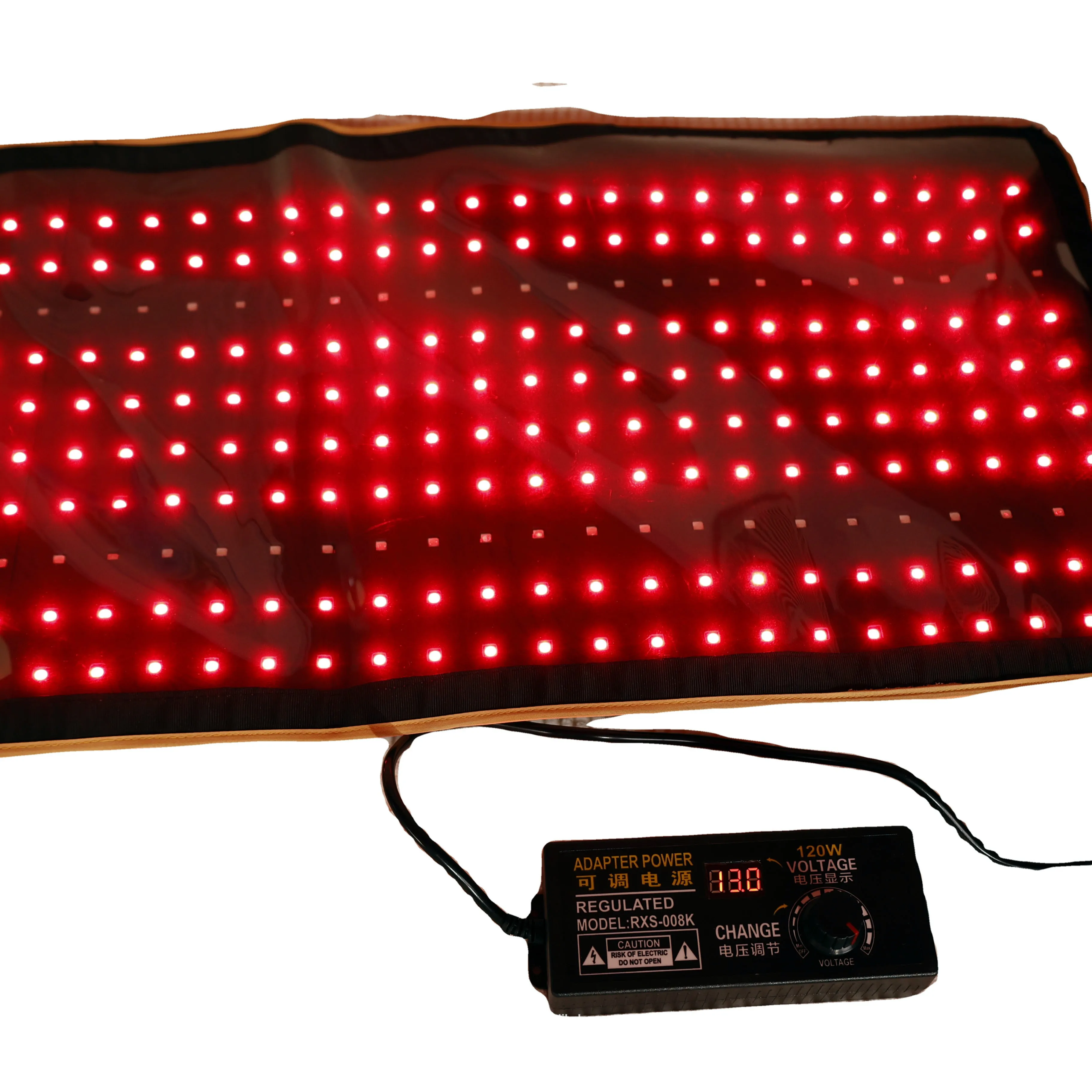 

2021 Medicinal Class II 660Nm 850M Back Pain Relief Red Light Therapy Belt For Health, Black