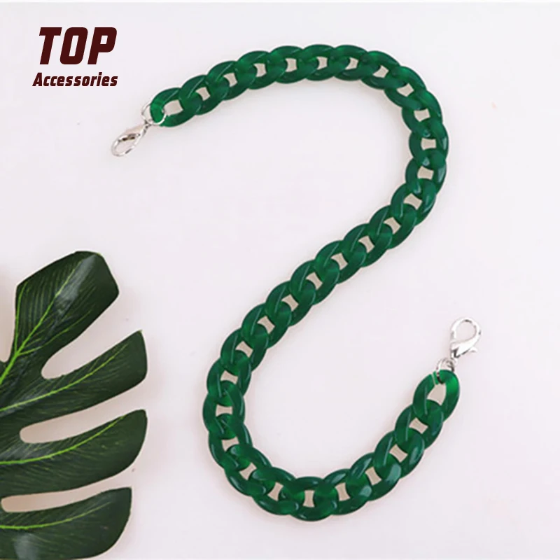 

Most Popular DIY Accessories Bags Handles Colorful Bag Chains