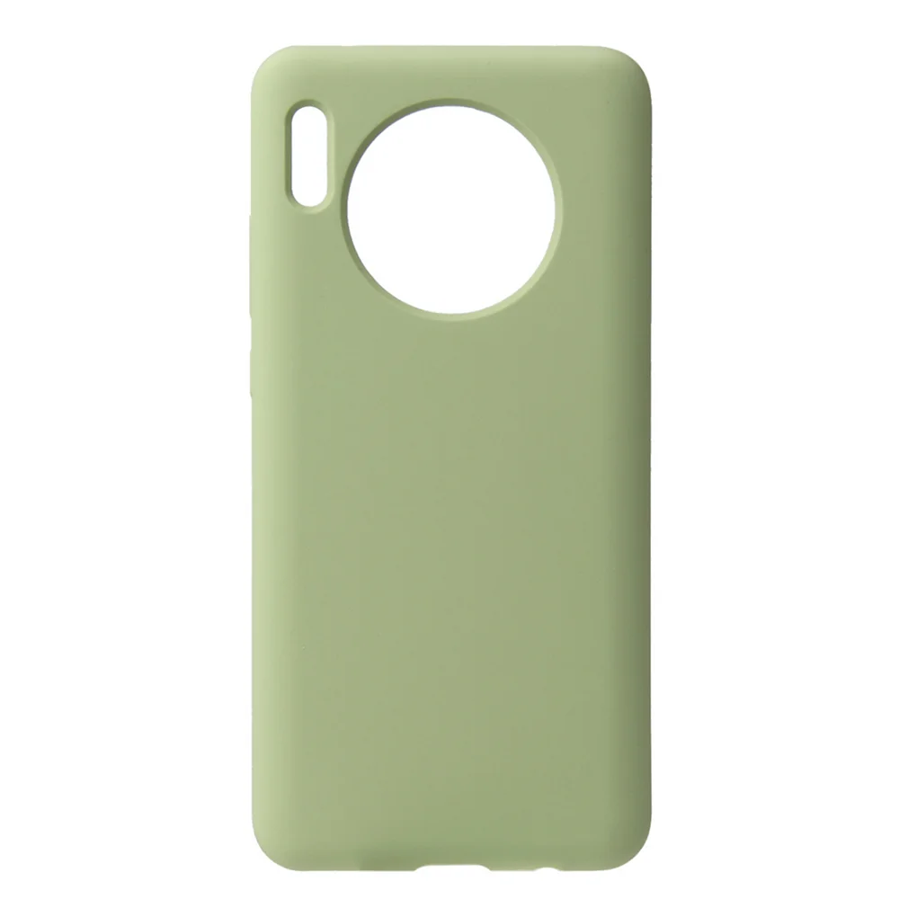 

Super Soft Hand Feel Liquid Silicon Case For Huawei Mate 30, As picture